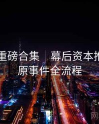 91在线重磅合集｜幕后资本推手＋还原事件全流程